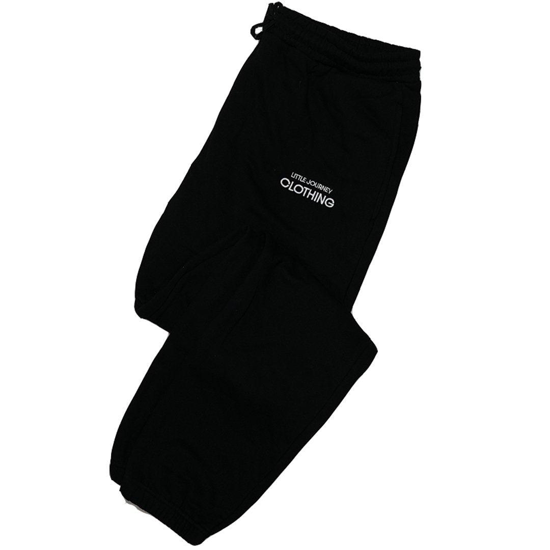 SWEATPANTS BLACK - Little Journey Clothing